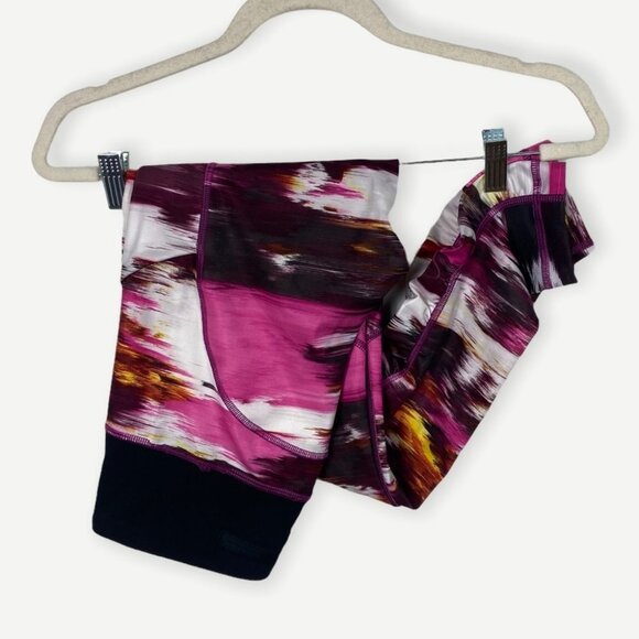 Lululemon Speed Tight Berry Print‎ High Rise Leggings Size 6 Yoga Pants Retro - Picture 8 of 10